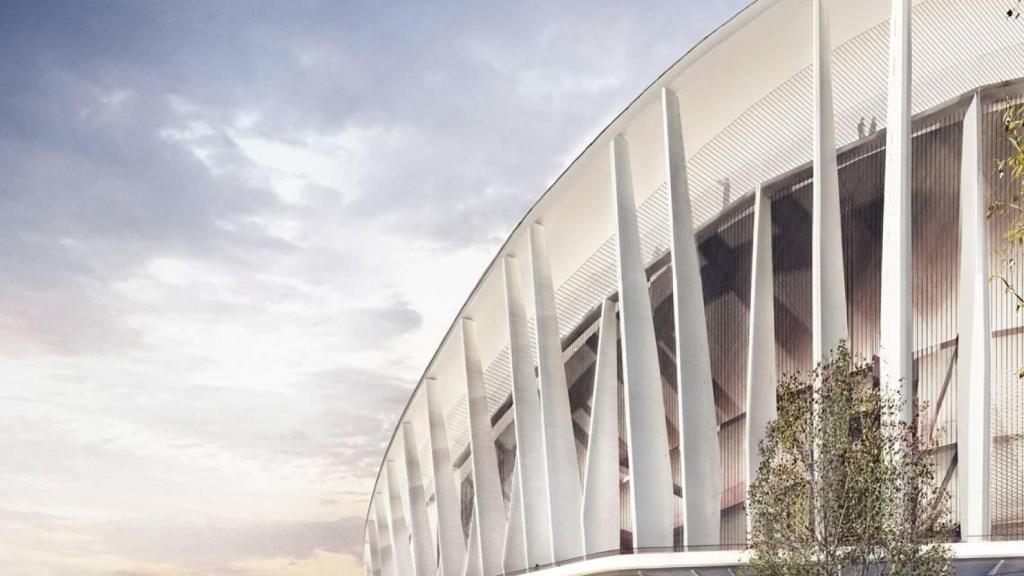 Les imatges de la primera proposta de Gensler Sport i OAB