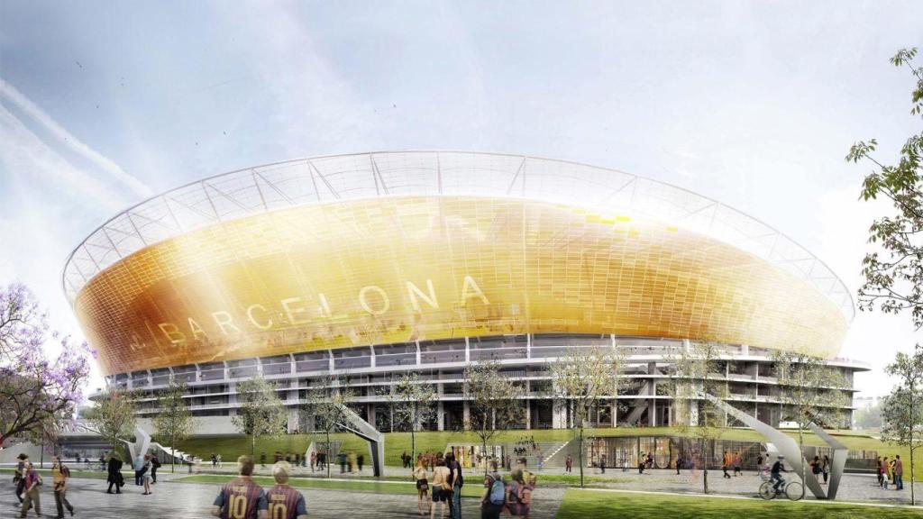 Les imatges de la primera proposta d'HKS, COX i Batlle i Roig