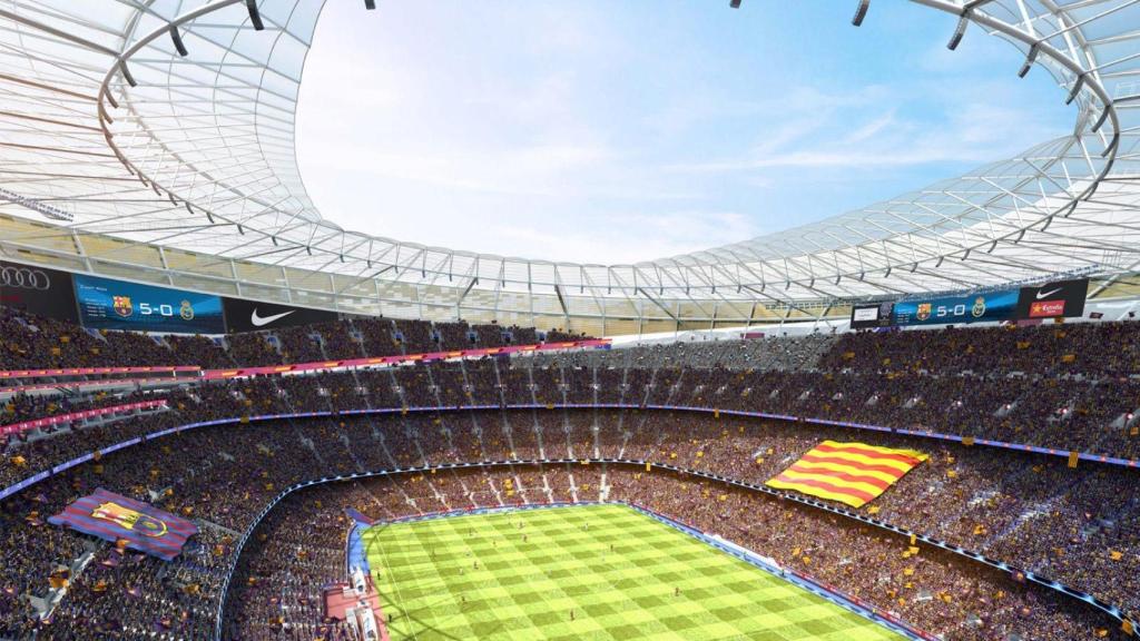 Les imatges de la primera proposta d'HKS, COX i Batlle i Roig