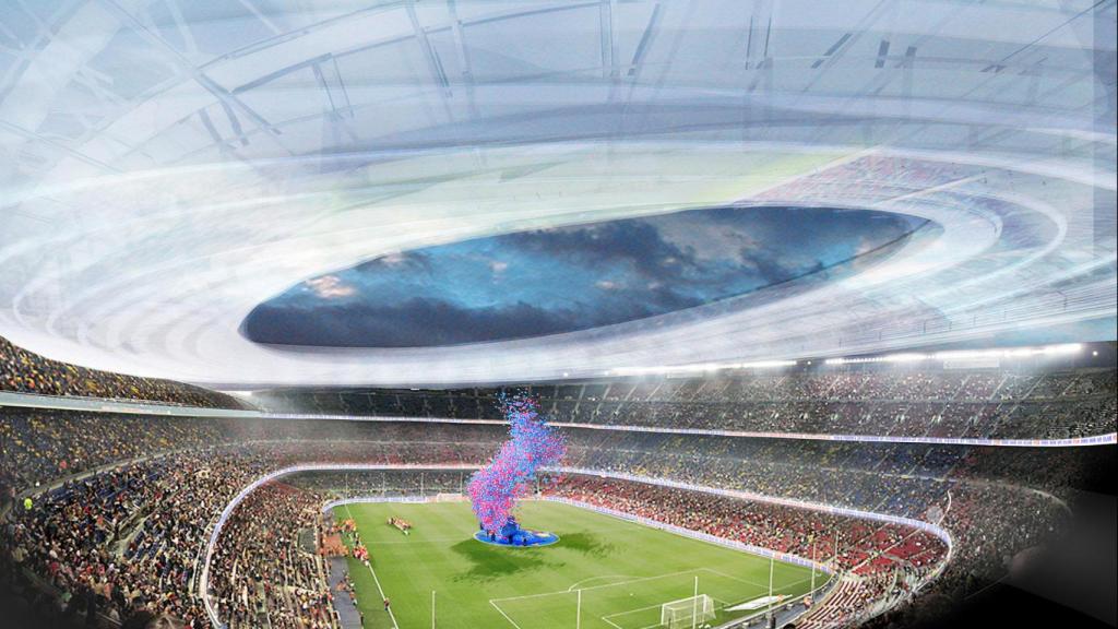 Las imágenes de la primera propuesta de 'AFL' y 'Mateo Arquitectura'