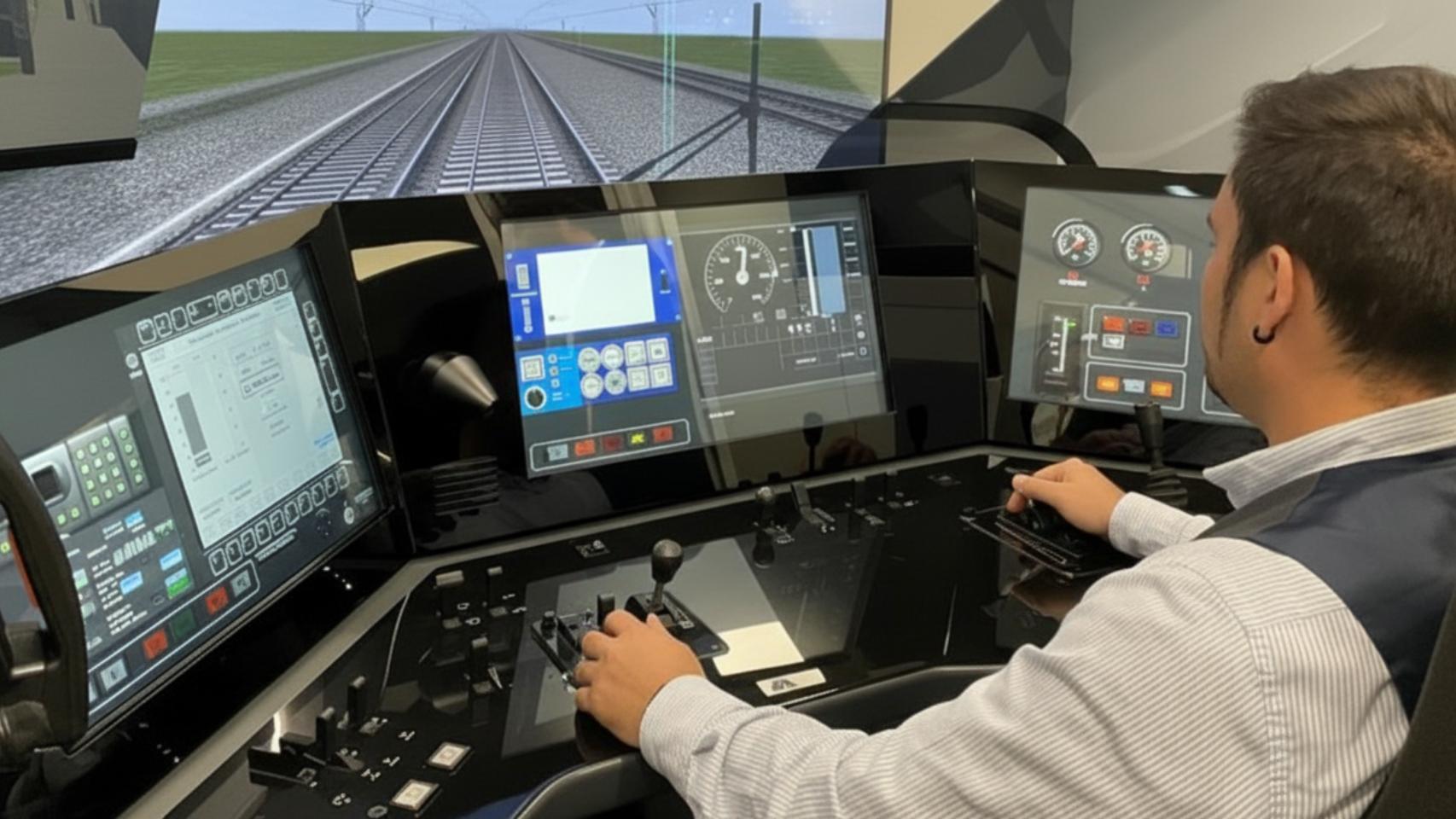 Un maquinista del AVE - RENFE