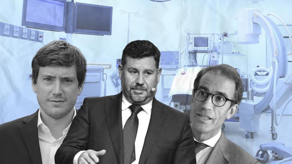 Un montaje de Pau Relat, Oriol Sagrera y Eduard Romeu sobre una imagen de un quirófano