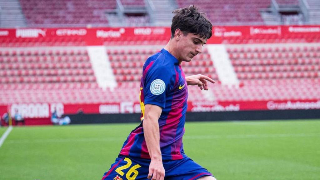 Guillem Víctor, hermano de Pau Víctor y jugador del Juvenil A del Barça