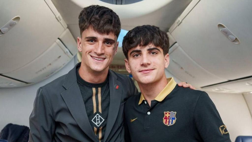Guillem Víctor, germà de Pau Víctor i jugador del Juvenil A del Barça