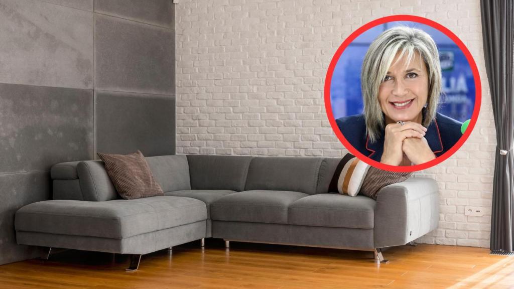 Julia Otero y un salón