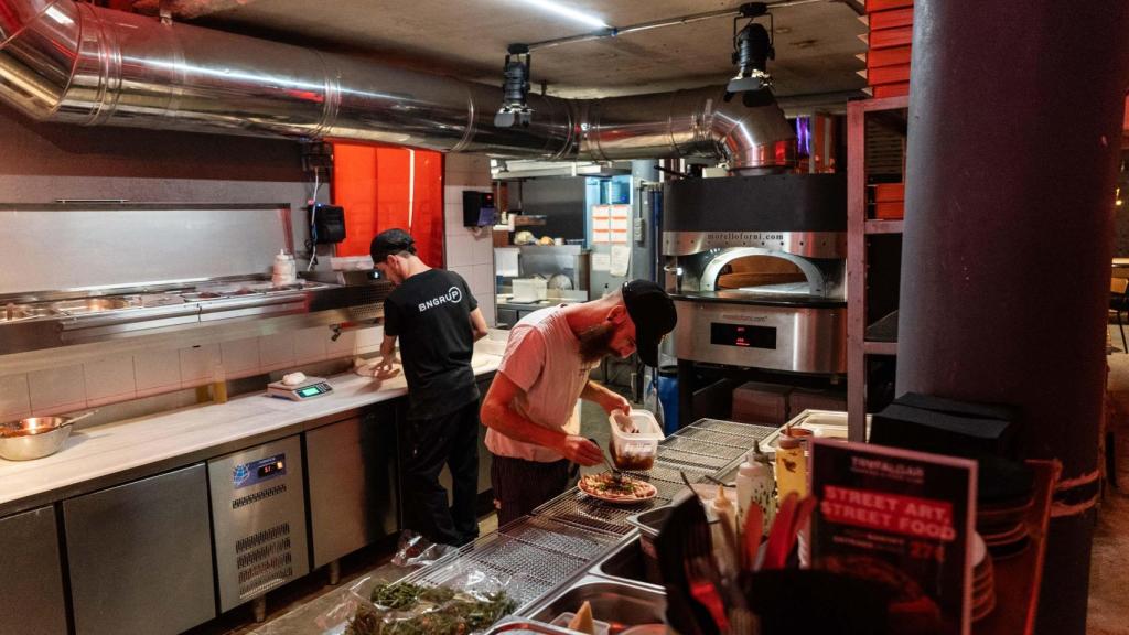 Cocineros de Trafalgar Pizza Club