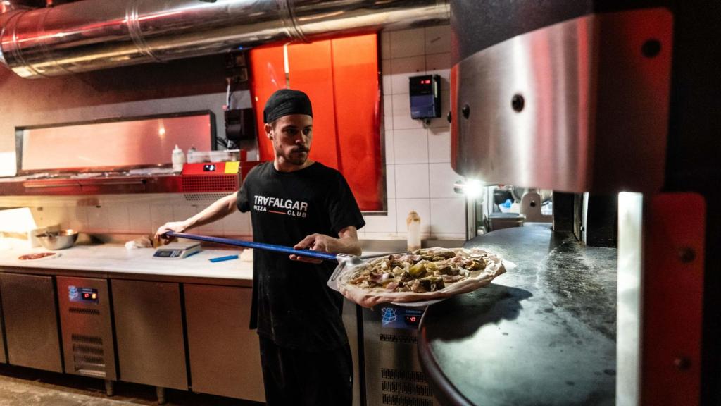 Cocinero de Trafalgar Pizza Club