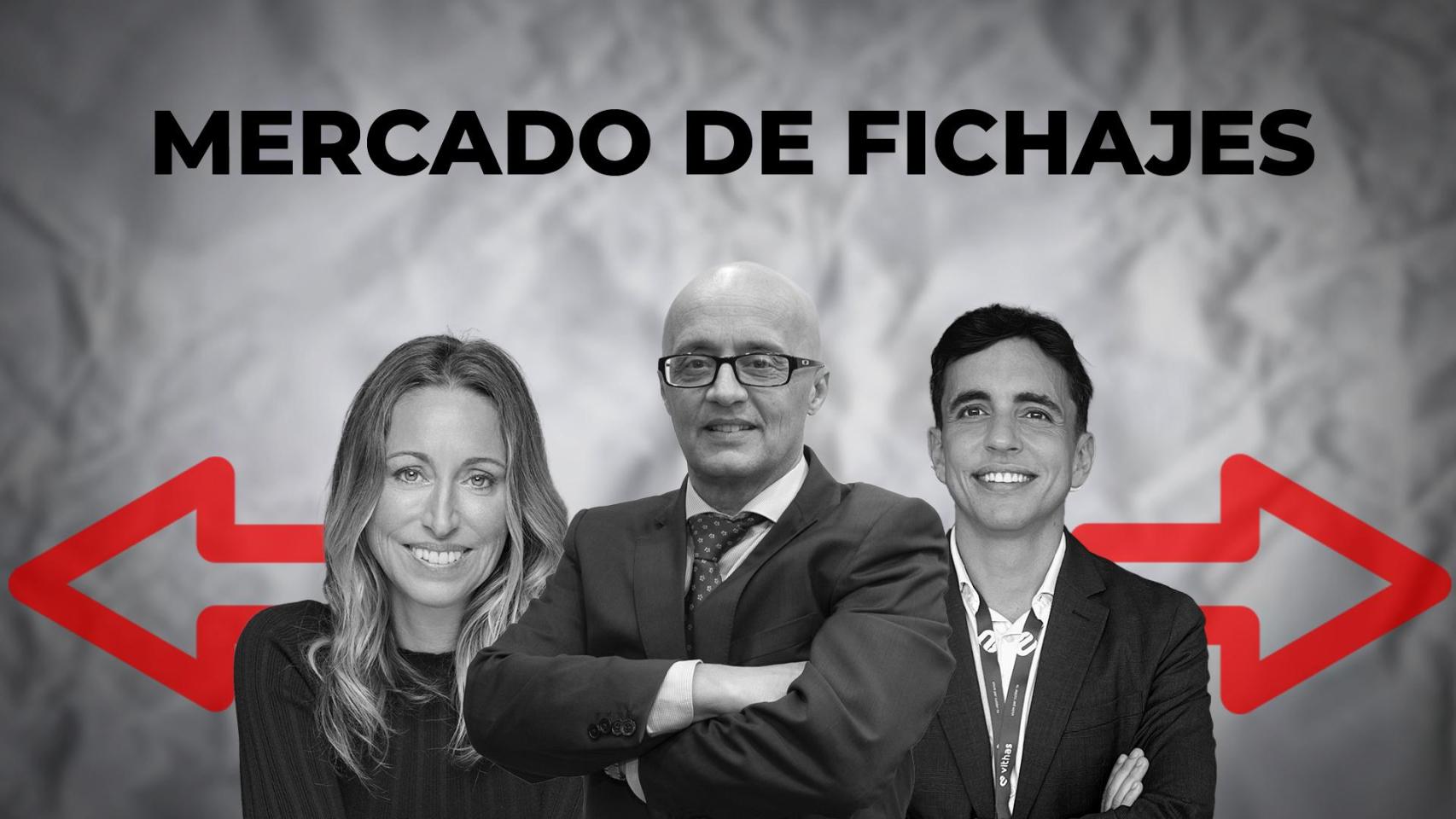 De izq. a dcha., Gemma Mengual (Renolit), Richard Clark (Air Europa) y Jorge Rodríguez (Vithas) / CG