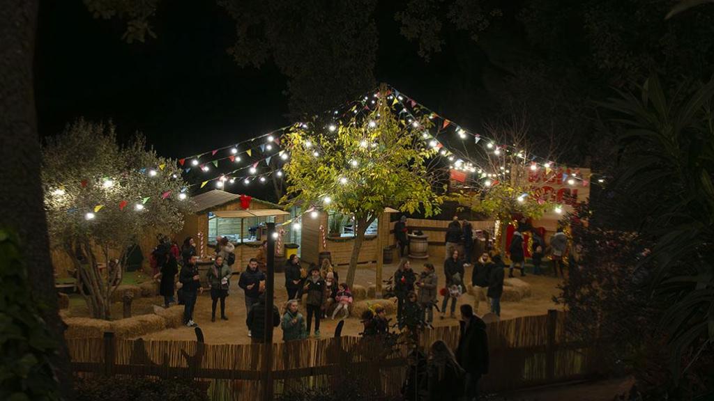 Representació teatral al Bosc Màgic del Pare Noel de Can Juliana