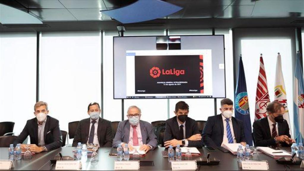 Els clubs de la Lliga aproven l'acord amb CVC en una assemblea de l'agost de 2021