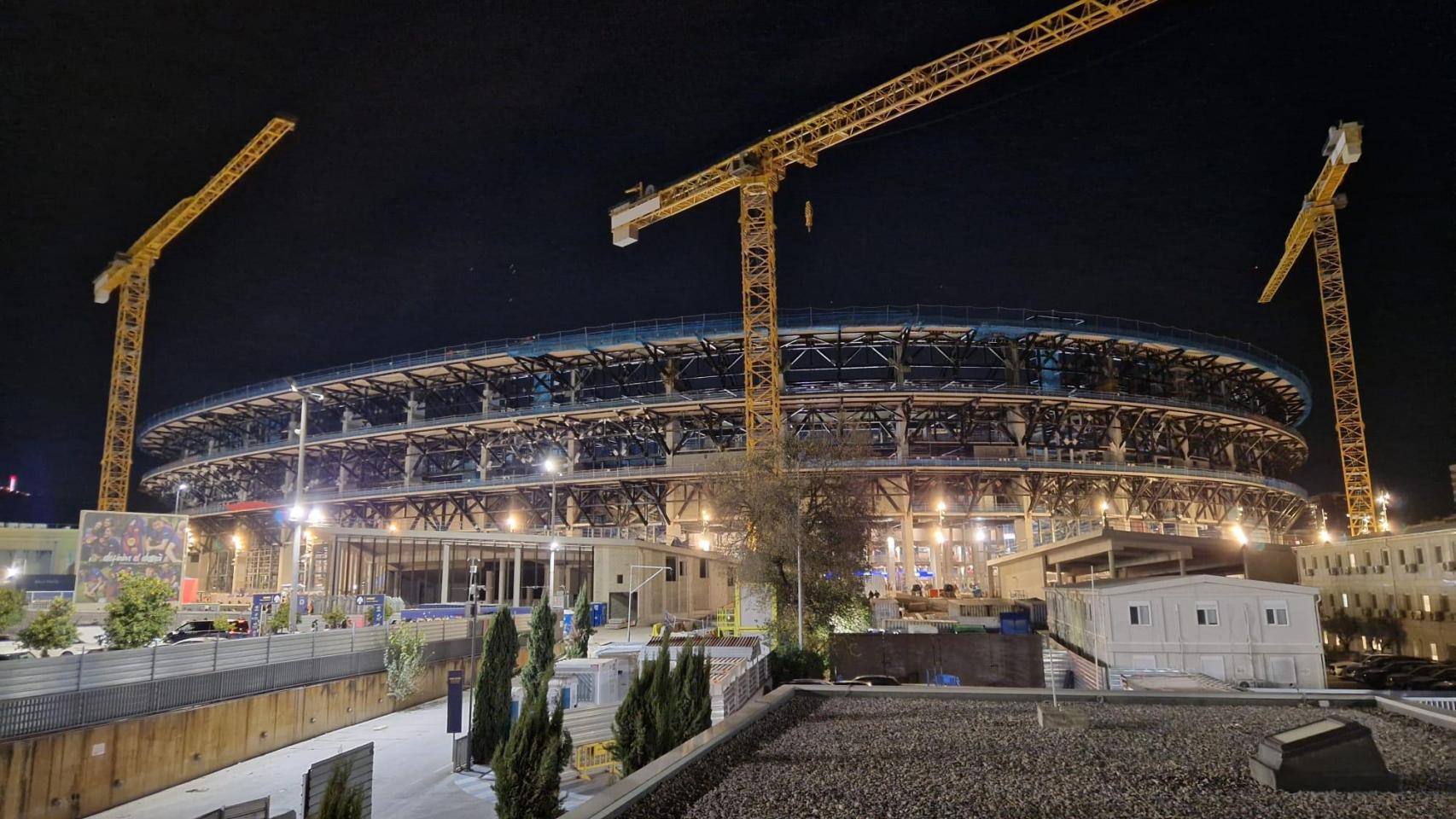 Imagen exterior del Camp Nou