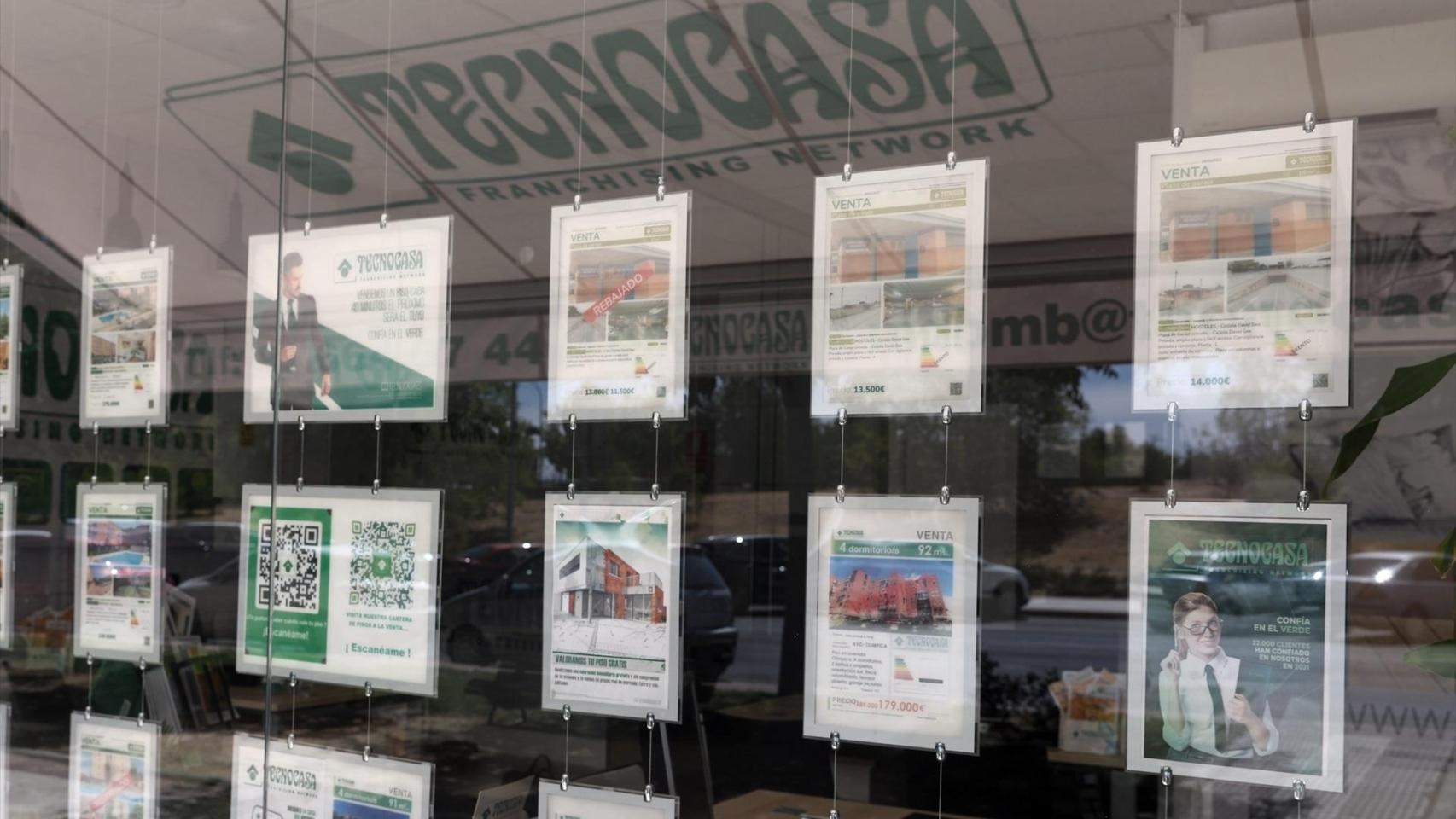 Establecimiento franquiciado de Tecnocasa / EP