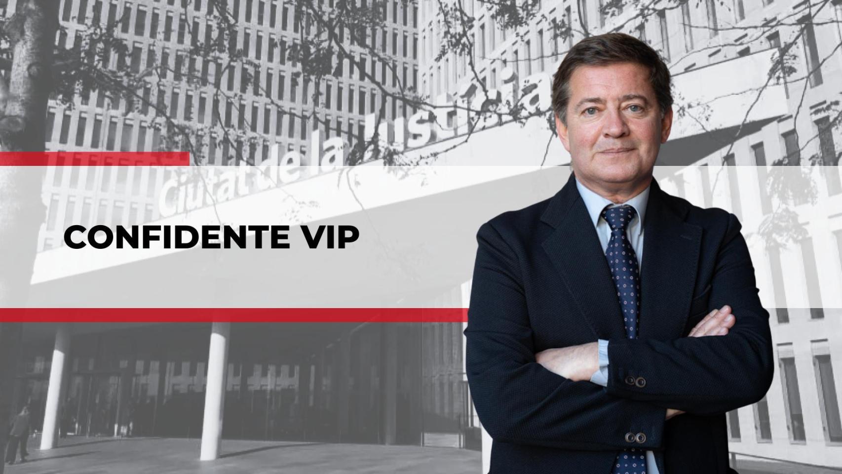 Un montaje de Gonzalo Baratech sobre una imagen de la Ciutat de Justícia