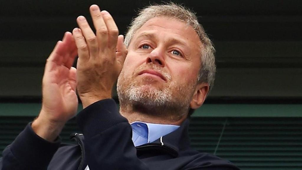 Roman Abramovich, en Stamford Bridge