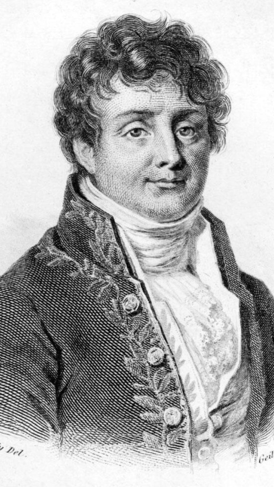 Retrato de Joseph Fourier