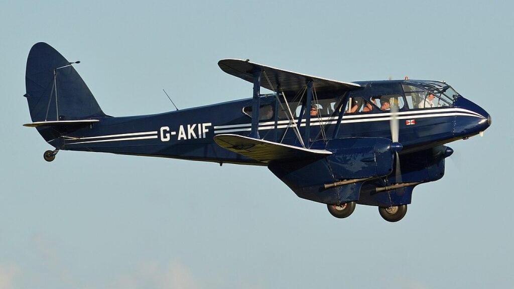Imagen de un Dragon Rapide británico