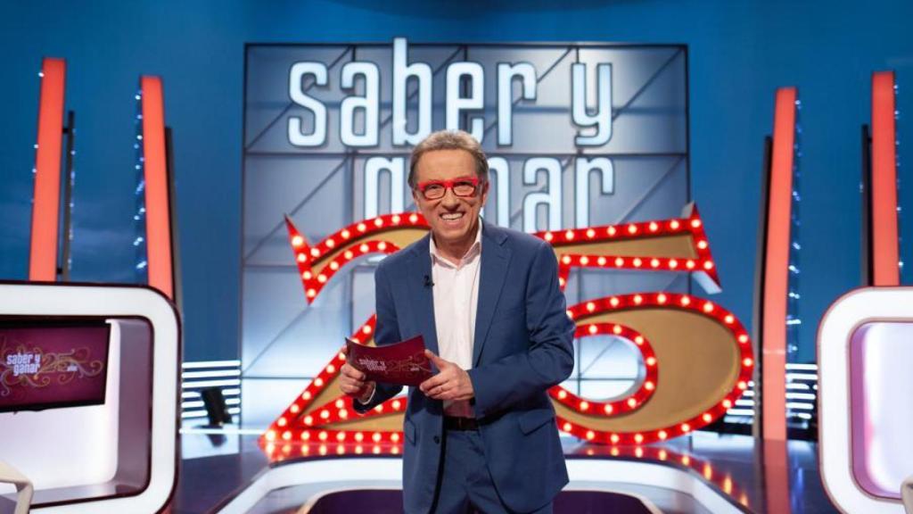 Jordi Hurtado en la celebración de los 25 años de Saber y Ganar