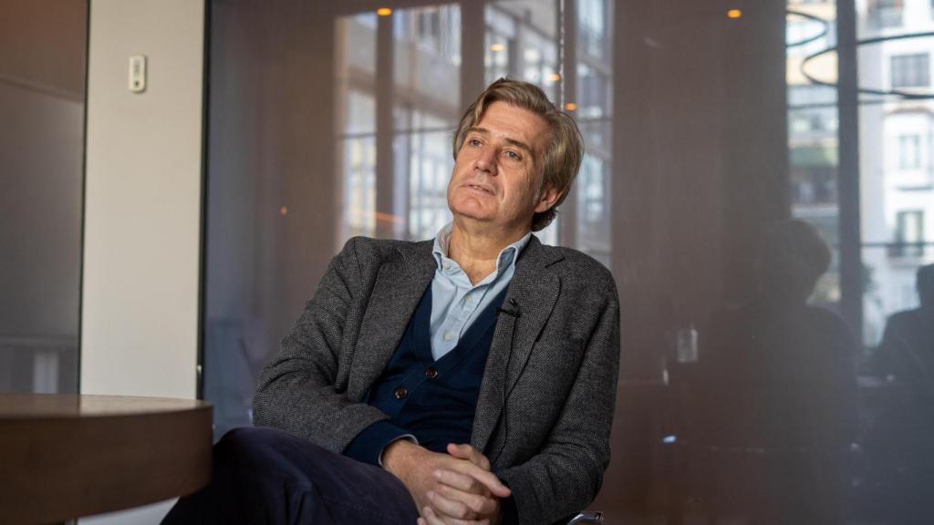 Javier Gomá, durante la entrevista con 'Letra Global'