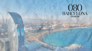 Montaje con el Puerto de Barcelona y el logo de la 080