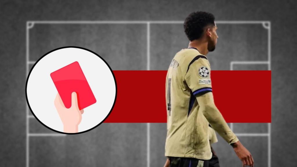 Tarjeta roja: Ronald Araujo