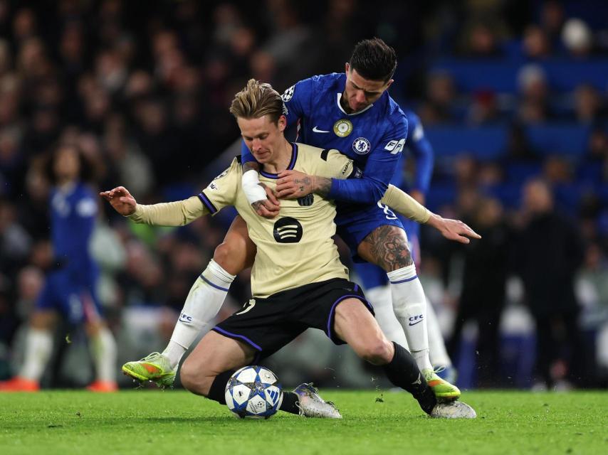 Enzo Fernández tomba Frenkie de Jong