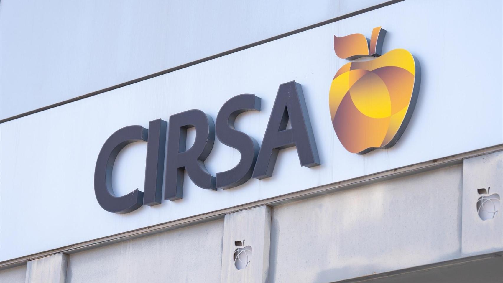Detalle de la fachada de la sede de Cirsa, con el logo de la compañía / EP