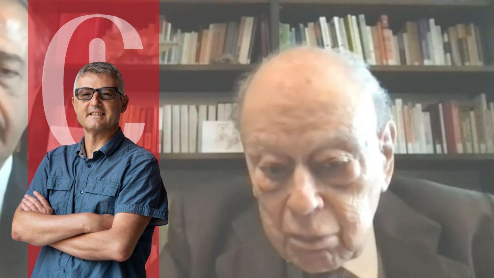 Jordi Pujol, desde su casa, en la primera jornada del juicio contra su familia