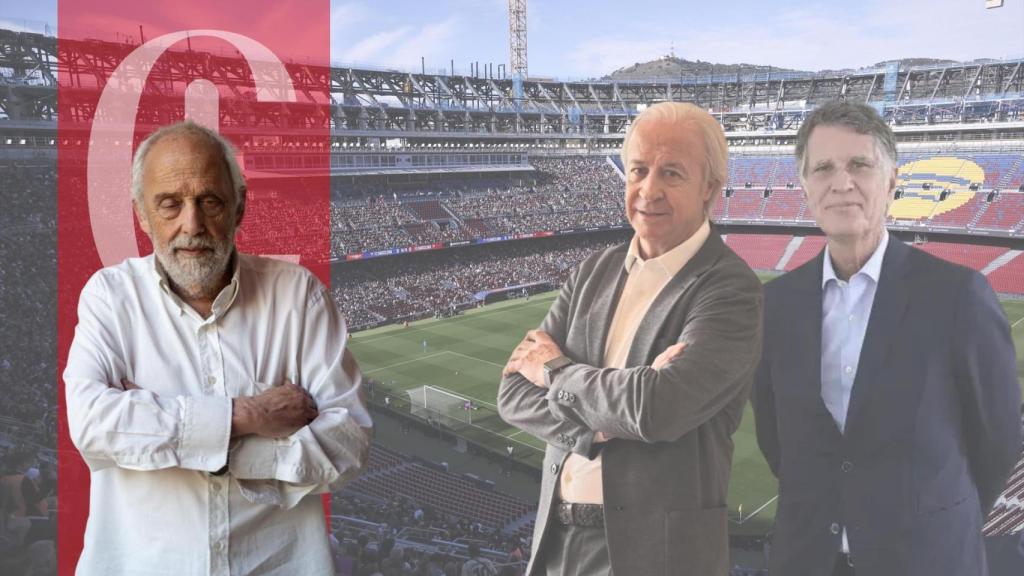 Carles Tusquets (i) y Jaume Guardiola (d)