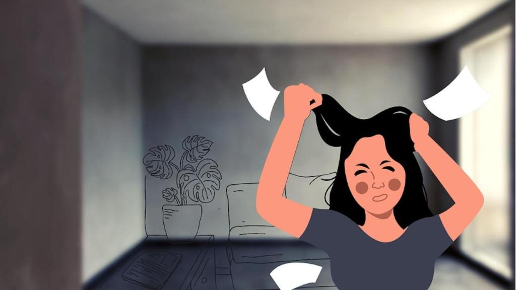 Dona desesperada per factures