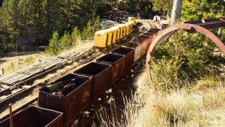 El cementerio de trenes de Cataluña