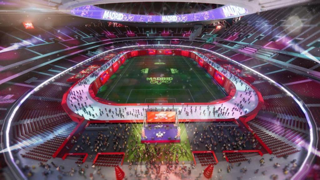 'Madrid on Ice' en el Riyadh Air de Metropolitano