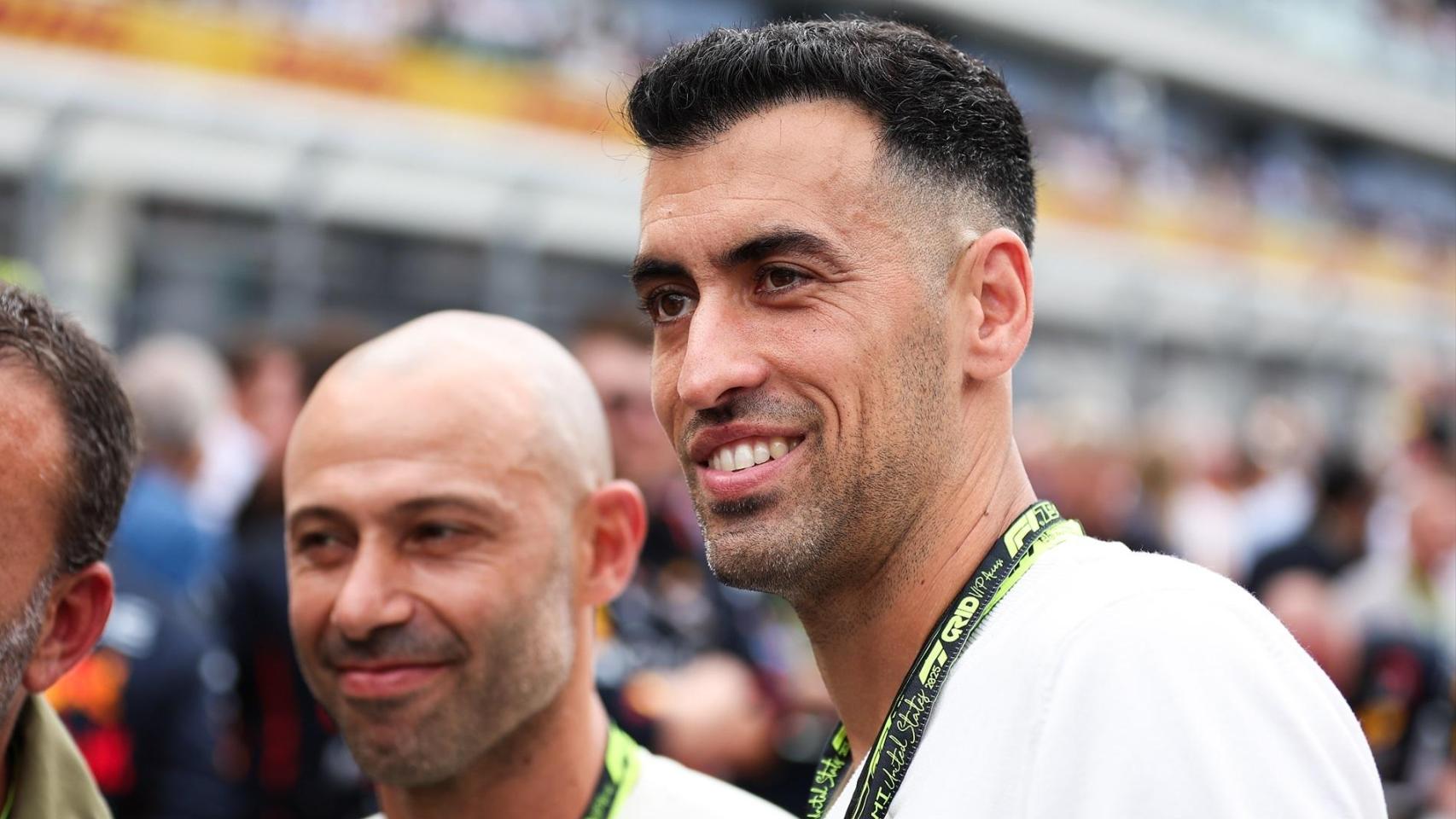 Sergio Busquets, en el reciente Gran Premio de F1 en Miami / EP