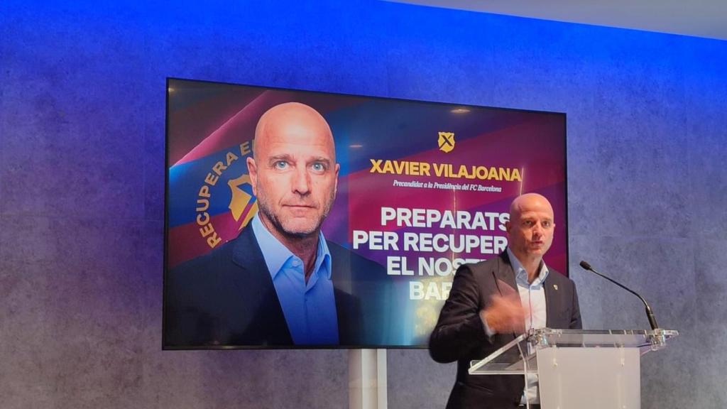 Xavi Vilajoana, aquest dijous en un conegut hotel de Barcelona