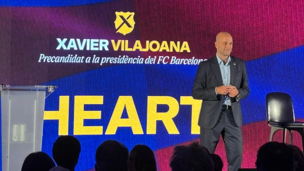 Xavi Vilajoana presenta la seva precandidatura a la presidència del FC Barcelona
