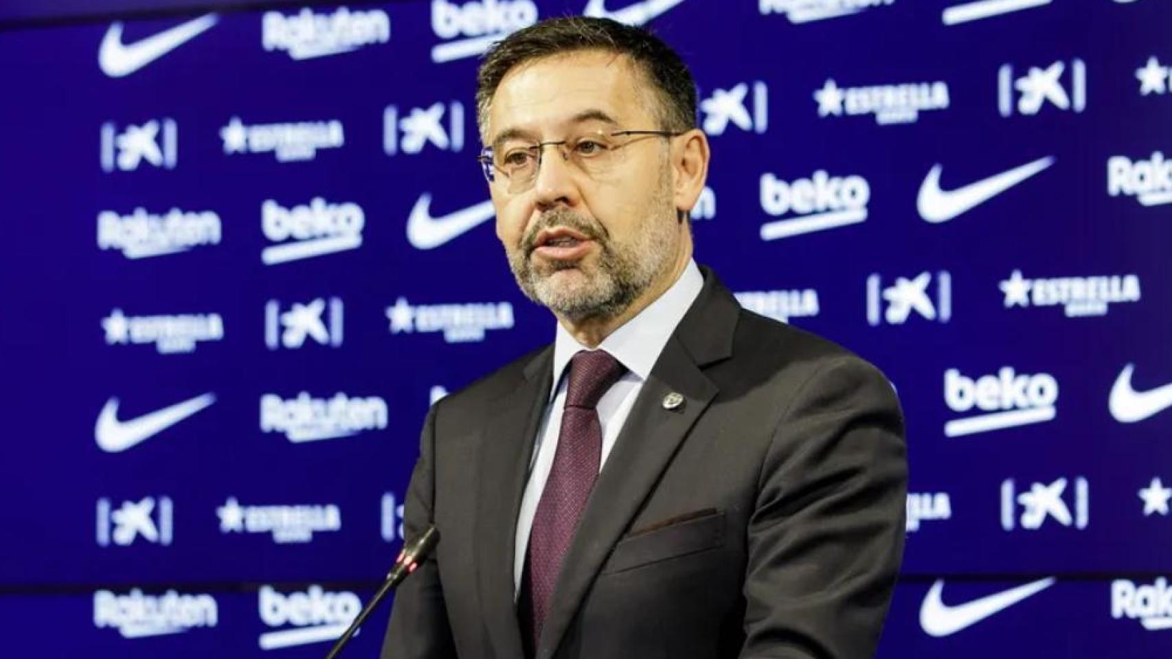 Josep Maria Bartomeu anuncia su dimisión como presidente del Barça en octubre de 2020