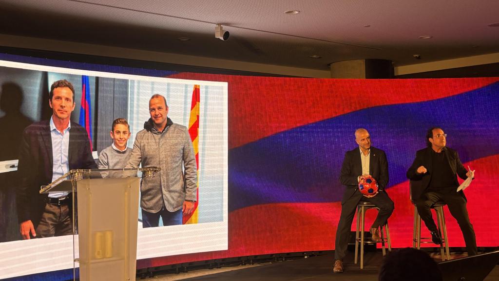 Xavi Vilajoana presenta su precandidatura a la presidencia del FC Barcelona