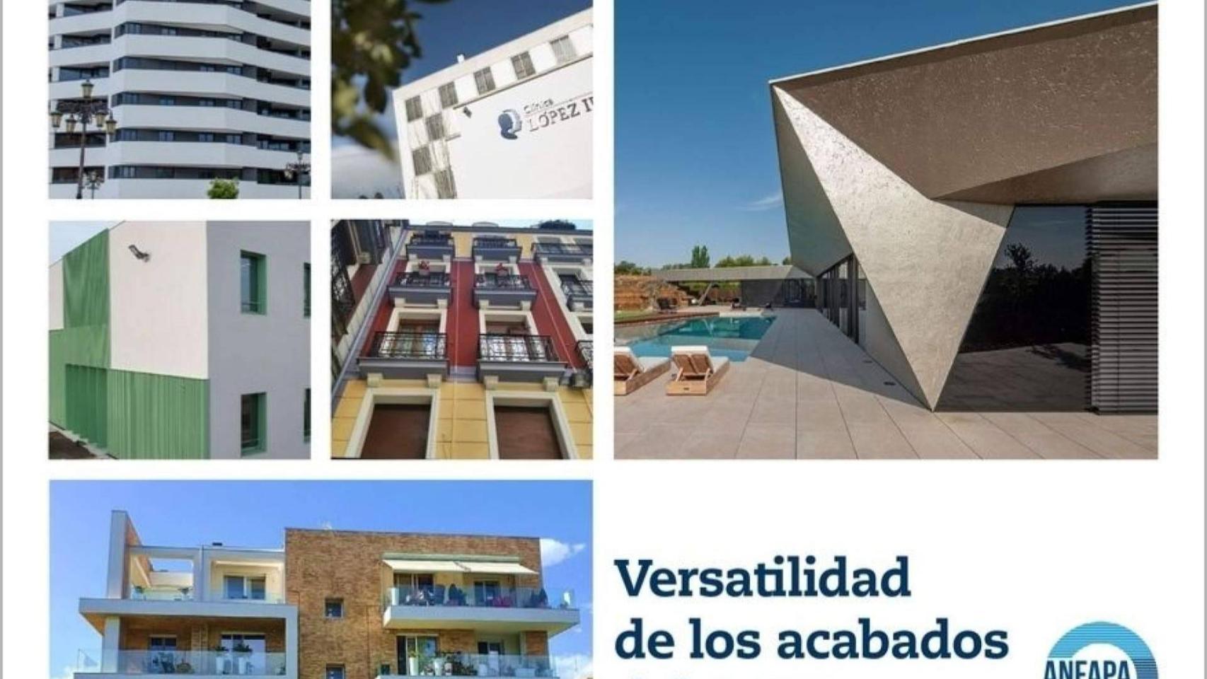 Acabados versátiles en fachadas y arquitectura eficiente