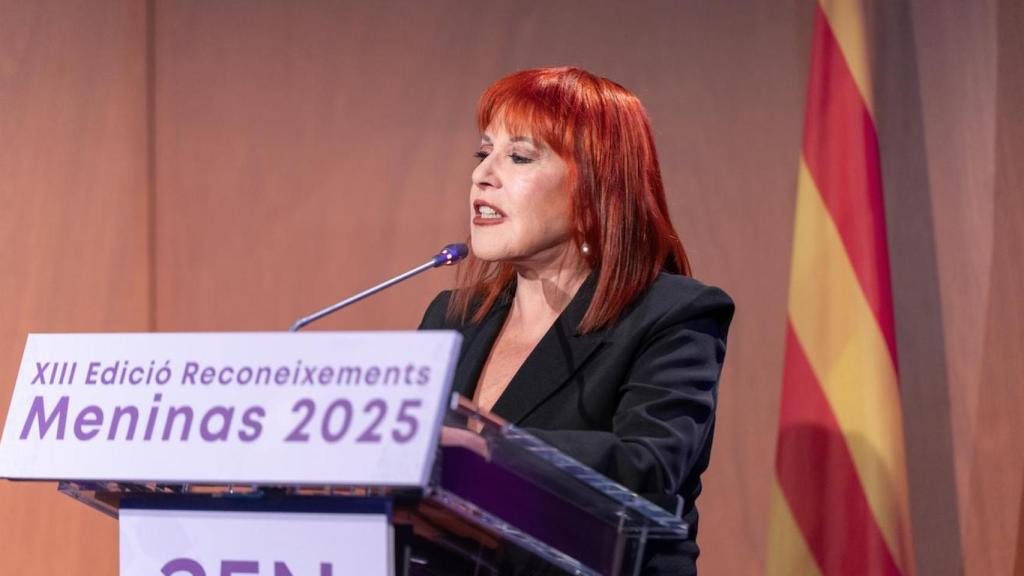 Loles León, en la entrega de los reconocimientos Meninas 2025