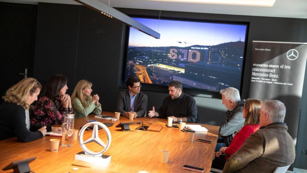 Imagen de la presentación de la ‘Nit solidària Movento Stern’ / MOVENTIA