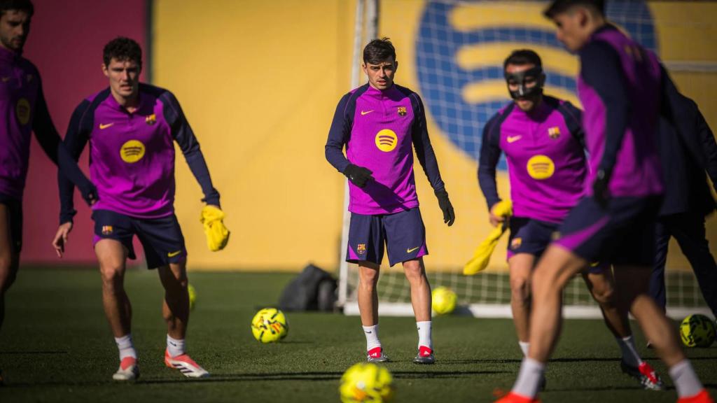 Pedri torna a la dinàmica dels entrenaments del Barça