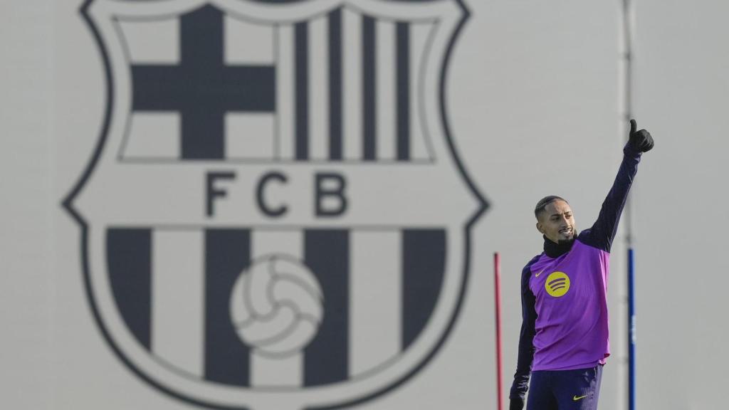 Raphinha, en plena forma antes del Barça-Alavés