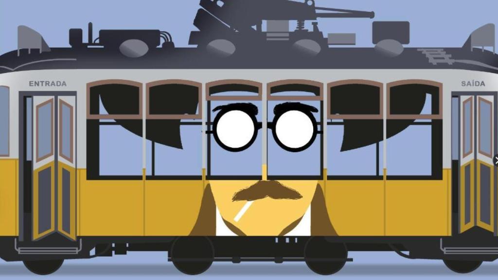 Pessoa vist des del tramvia