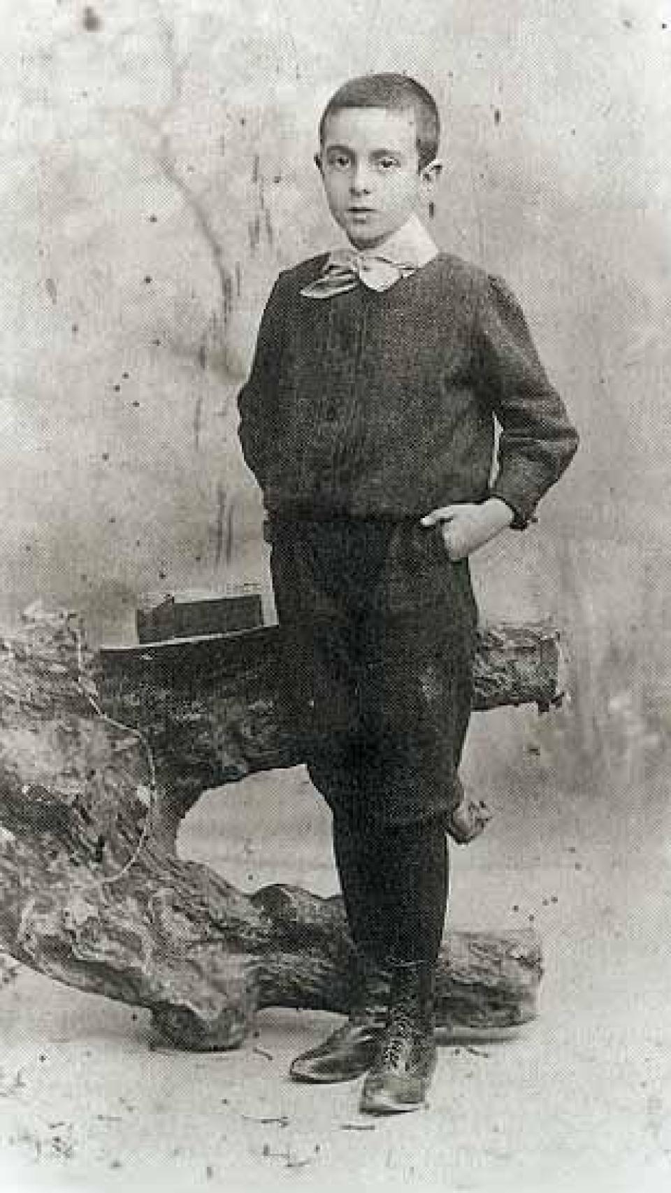 Pessoa a Durban amb deu anys (1898)