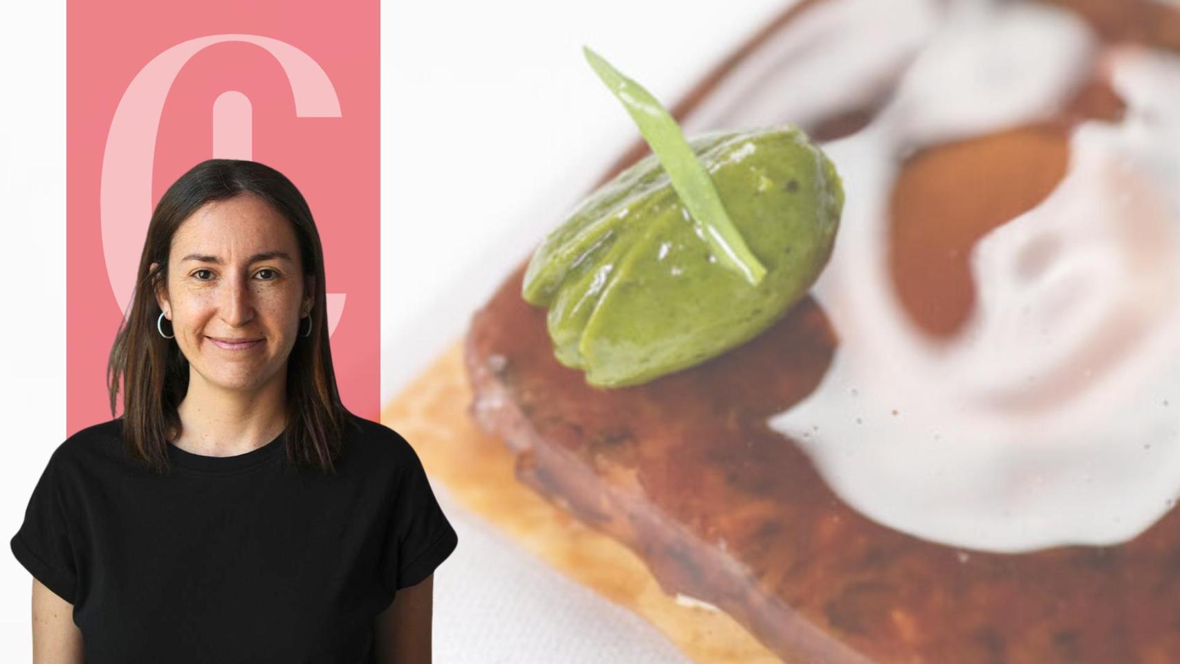 Un bocado del restaurante Enigma