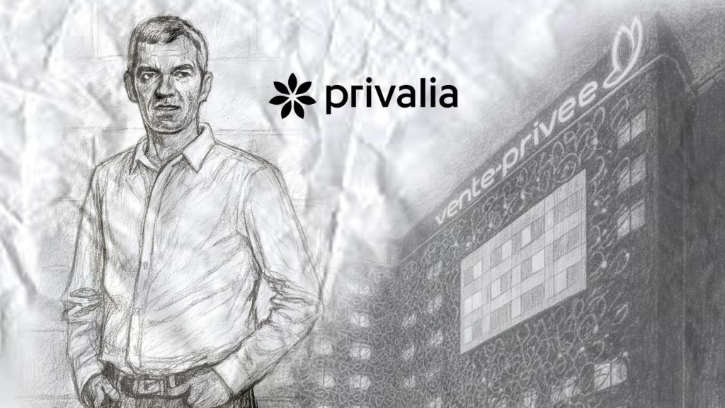 Montaje con Antonio Alcántara, cofundador de Privalia