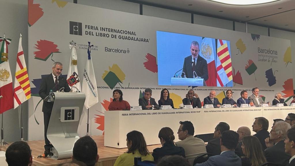 Jaume Collboni, a la FIL de Guadalajara