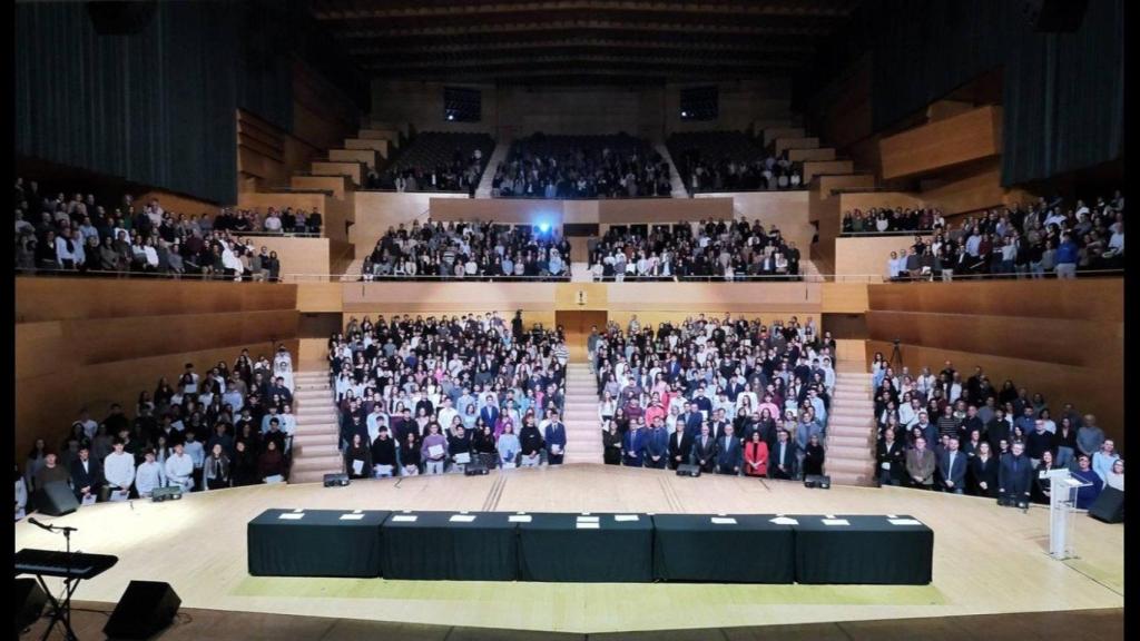 Los 513 alumnos con mejor nota en las PAU 2025, en el Auditori de Barcelona