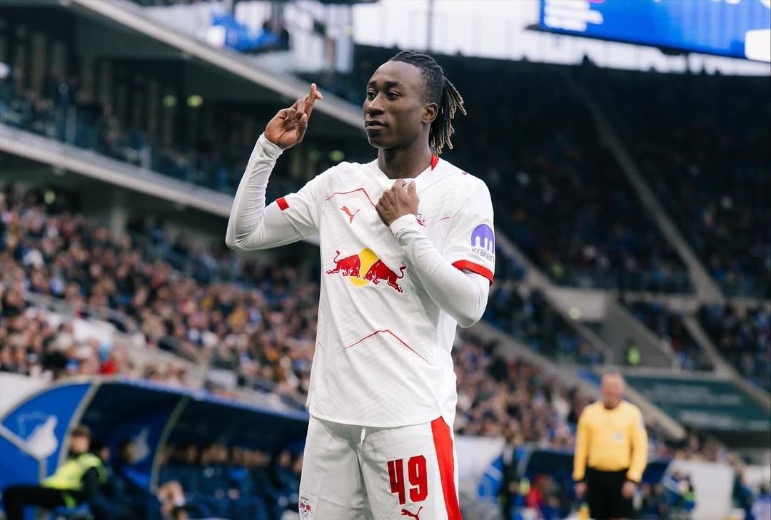 Yan Diomande, extrem del Leipzig