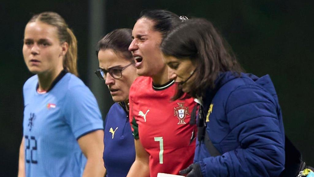 Kika Nazareth abandona el Portugal-Países Bajos por lesión