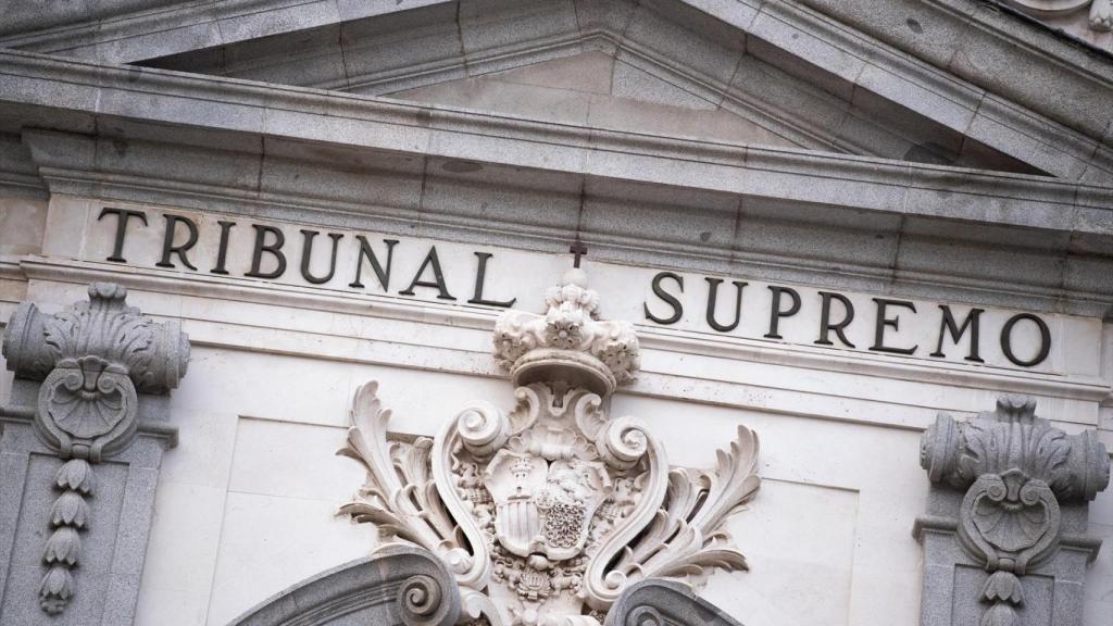 Detalle de la fachada del Tribunal Supremo / EP
